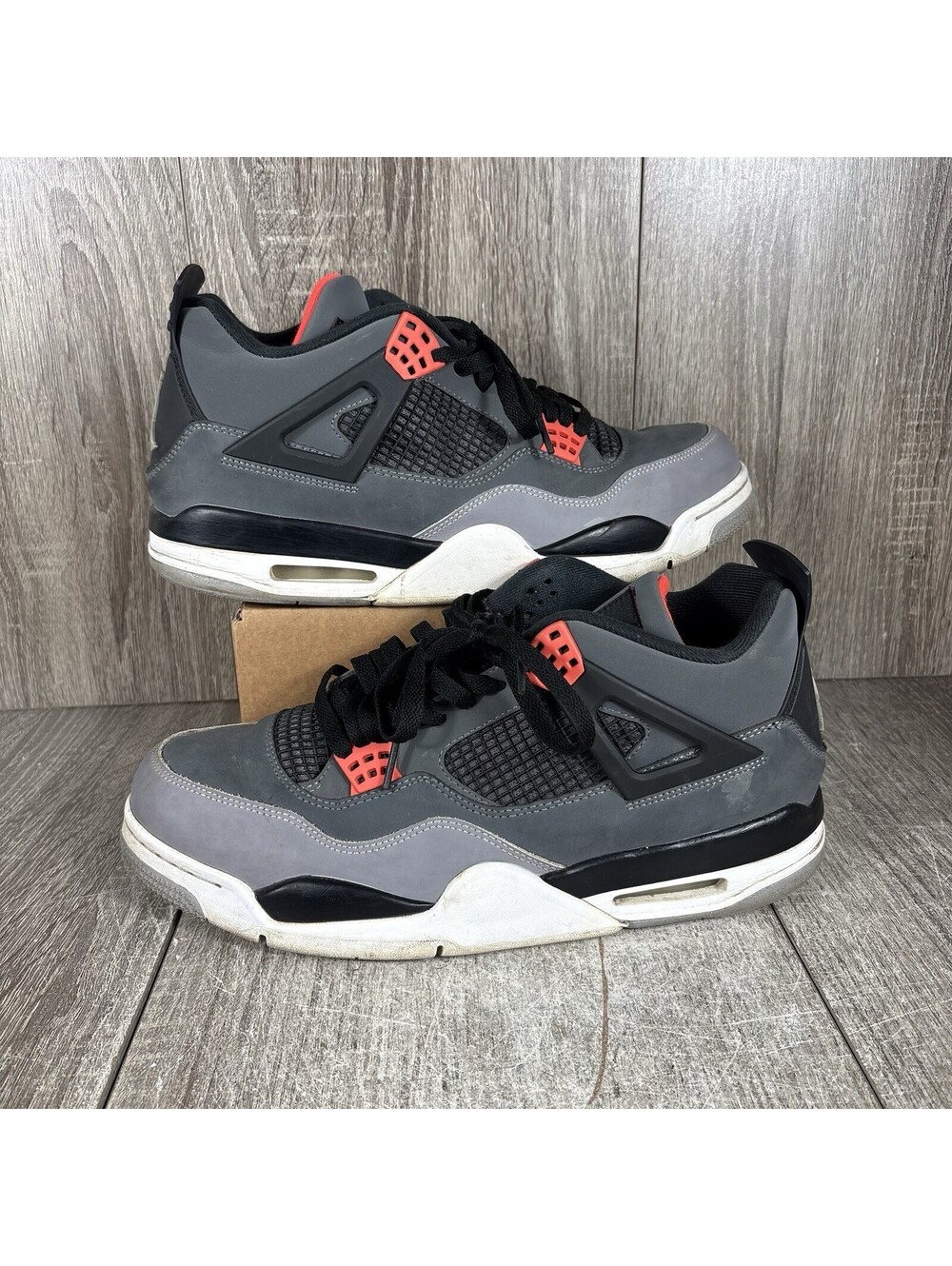 Size 12 - Jordan 4 Retro Mid Infrared - DH6927-061 No Box